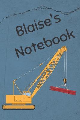 Book cover for Blaise's Notebook