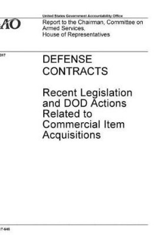 Cover of Defense Contracts