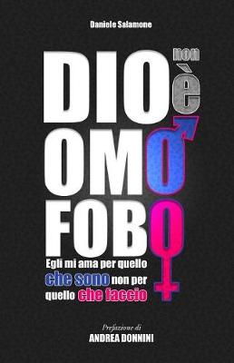 Book cover for Dio non e omofobo