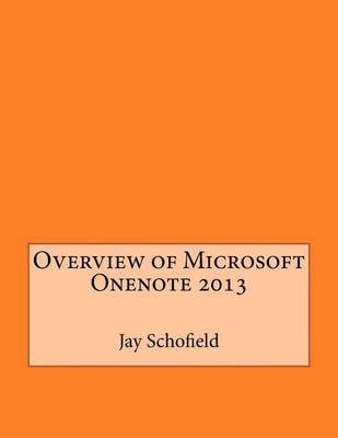 Book cover for Overview of Microsoft Onenote 2013