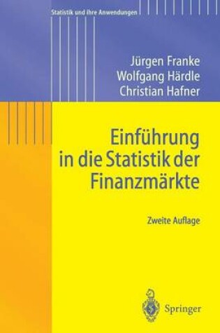 Cover of Einfuhrung in Die Statistik Der Finanzmarkte