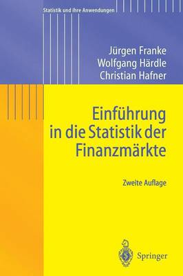 Book cover for Einfuhrung in Die Statistik Der Finanzmarkte