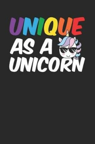 Cover of Unique As A Unicorn