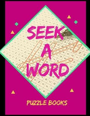 Book cover for Seek A Word Puzzle Books