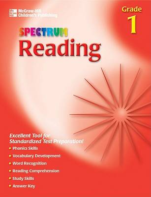 Book cover for Spectrum Reading, Grade 1