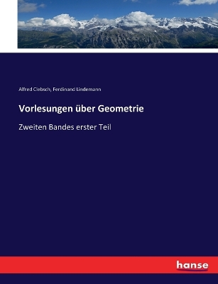 Book cover for Vorlesungen über Geometrie