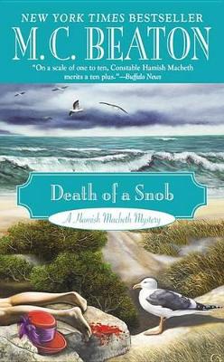 Book cover for Death of a Snob