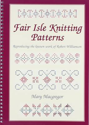 Book cover for Fair Isle Knitting Patterns