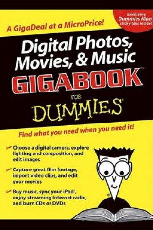 Cover of Digital Photos, Movies And Music Gigabook