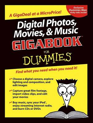 Book cover for Digital Photos, Movies And Music Gigabook