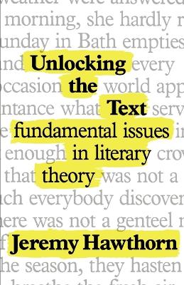 Book cover for Unlocking the Text