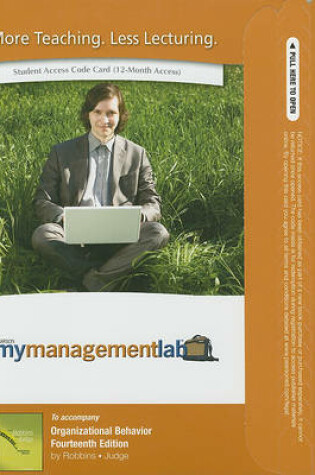 Cover of MyLab Management -- Access Card -- for Organizational Behavior