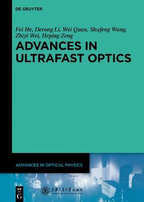 Book cover for Advances in Ultrafast Optics