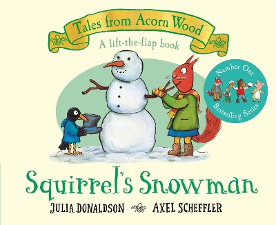 Book cover for Squirrel's Snowman