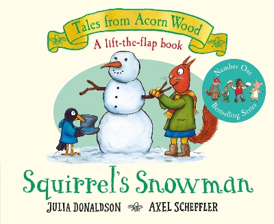 Book cover for Squirrel's Snowman