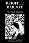 Book cover for Brigitte Bardot Coloring Book