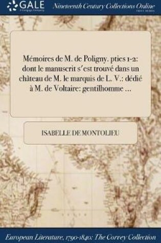 Cover of Memoires de M. de Poligny. Pties 1-2