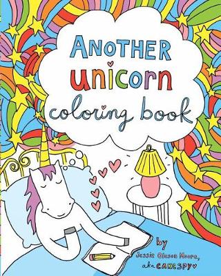 Book cover for Another Unicorn Coloring Book