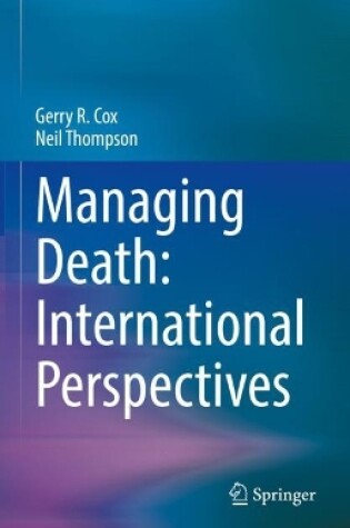 Cover of Managing Death: International Perspectives