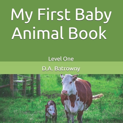 Book cover for My First Baby Animal Book