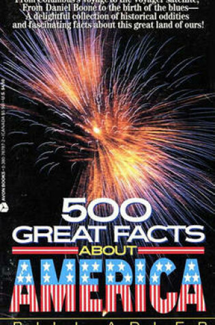 Cover of 500 Great Facts to Know about America