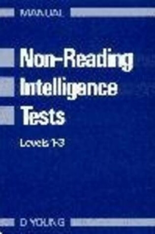 Cover of Non-reading Intelligence Tests