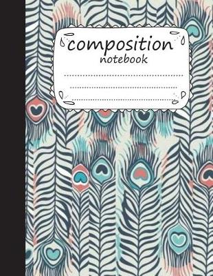 Book cover for Composition Notebook Design No.20 Style