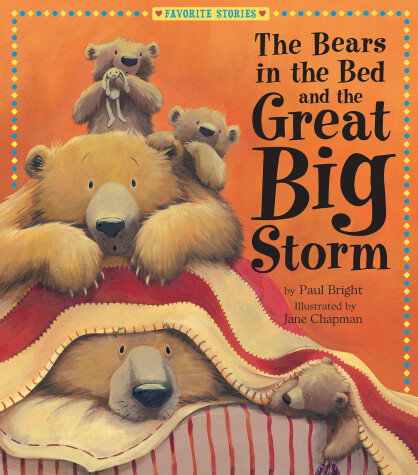 Book cover for The Bears in the Bed and the Great Big Storm