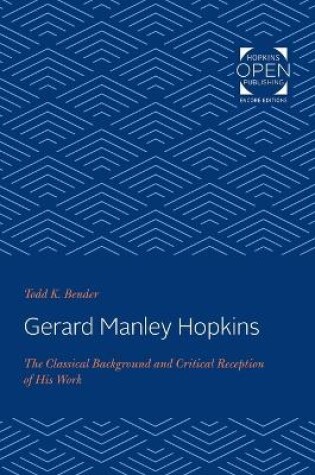 Cover of Gerard Manley Hopkins