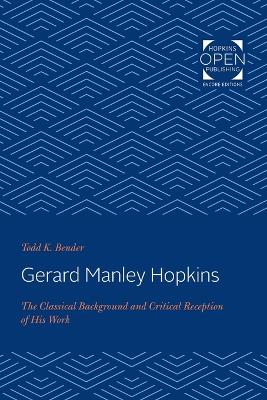 Book cover for Gerard Manley Hopkins