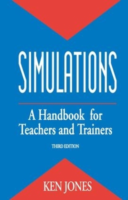 Book cover for Simulations: a Handbook for Teachers and Trainers