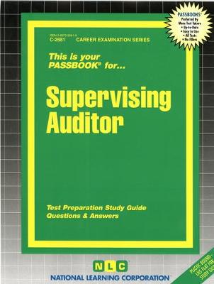 Cover of Supervising Auditor