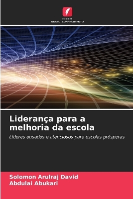 Book cover for Liderança para a melhoria da escola