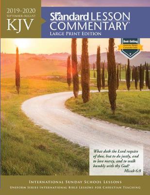 Book cover for KJV Standard Lesson Commentary(r) Large Print Edition 2019-2020