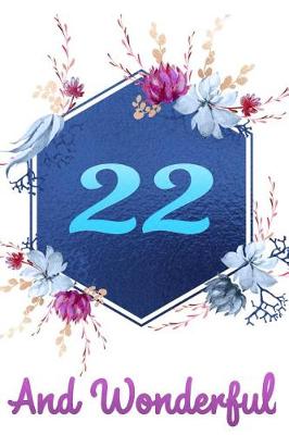 Book cover for 22 and Wonderful