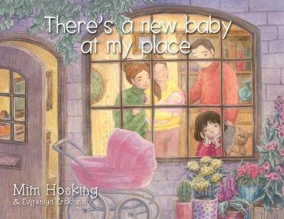 Book cover for There's a new baby at my place.