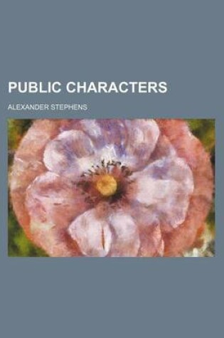 Cover of Public Characters