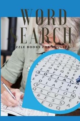 Cover of Word Search Puzzle Books For Adults