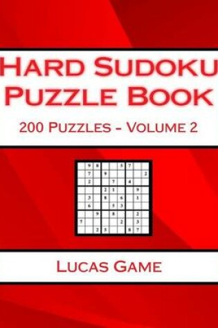 Cover of Hard Sudoku Puzzle Book Volume 2