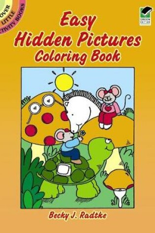 Cover of Easy Hidden Pictures Coloring Book