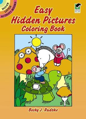 Cover of Easy Hidden Pictures Coloring Book