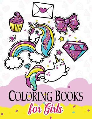 Book cover for Coloring Books for Girls