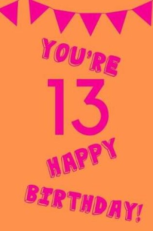 Cover of You're 13 Happy Birthday!