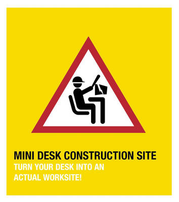 Book cover for The Mini Desk Construction Site