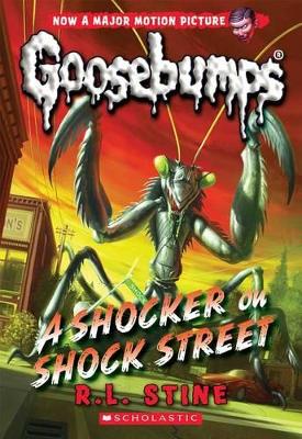 Book cover for A Shocker on Shock Street