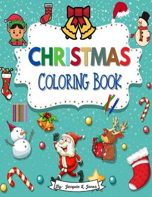 Book cover for Christmas Coloring Book