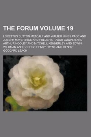 Cover of The Forum Volume 19