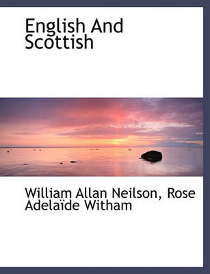 Book cover for English and Scottish