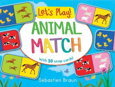 Book cover for Let's Play! Animal Match