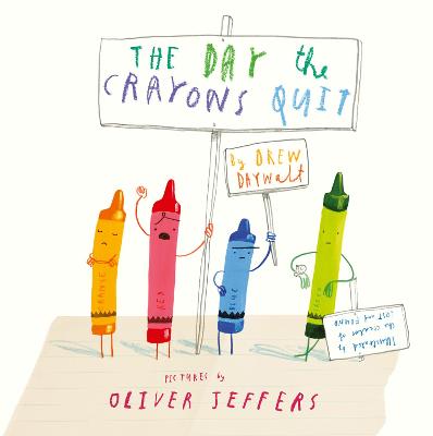 Book cover for The Day The Crayons Quit